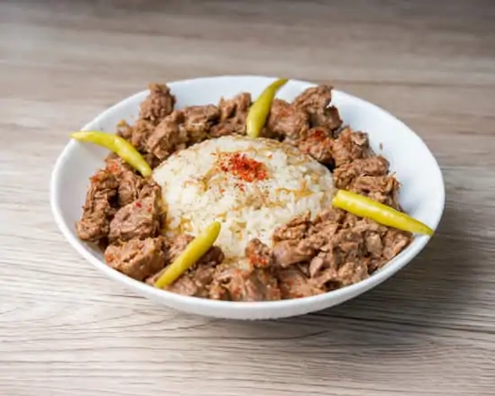 Riz pilaf au bœuf mijoté